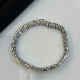 VIORÉ HexaForge Urban 925 Sterling Silver Men’s Bracelet