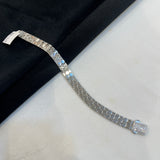 VIORÉ HexaForge Urban 925 Sterling Silver Men’s Bracelet