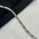 VIORÉ Sleek Spartan Link 925 Sterling Silver Men’s Bracelet