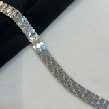 VIORÉ HexaForge Urban 925 Sterling Silver Men’s Bracelet