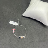 Kids Teddy Bear Charm 925 Sterling Silver Bracelet