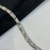 VIORÉ ViperEdge 925 Sterling Silver Men’s Bracelet