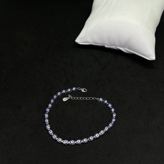 Women’s Evil Eye 925 Silver Protection Bracelet
