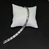 Men’s Wave-Link 925 Sterling Silver Bracelet