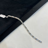 VIORÉ Sleek Spartan Link 925 Sterling Silver Men’s Bracelet