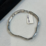 VIORÉ OvalLink 925 Sterling Silver Men’s Bracelet