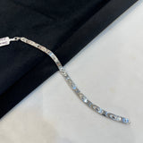 VIORÉ OvalLink 925 Sterling Silver Men’s Bracelet